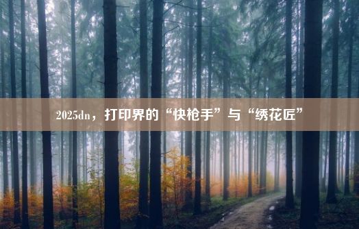 2025dn，打印界的“快枪手”与“绣花匠”